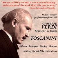 Verdi: Requiem Mass & Te Deum