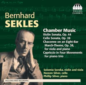 Bernhard Sekles: Chamber Music