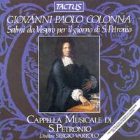Giovanni Paolo Colonna: Salmi da Vespro per il giorno di. S. Petronio