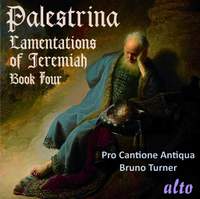 Palestrina: Lamentations of Jeremiah the Prophet Book IV for 5-6 voices