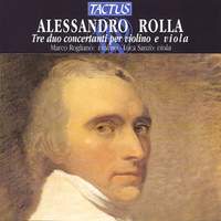 Alessandro Rolla: Tre duo concertanti per violino e viola