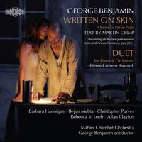 George Benjamin: Written on Skin (CD)