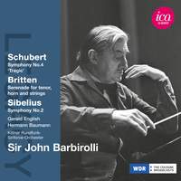 Sir John Barbirolli conducts Sibelius, Schubert & Britten