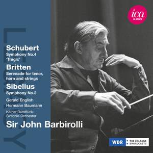 Sir John Barbirolli conducts Sibelius, Schubert & Britten