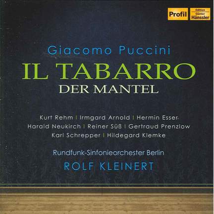 Puccini: Il tabarro