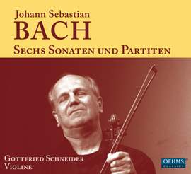 Bach, J S: Sonatas & Partitas for solo violin, BWV1001-1006