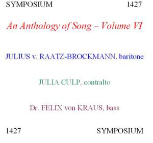 An Anthology of Song, Vol. 6