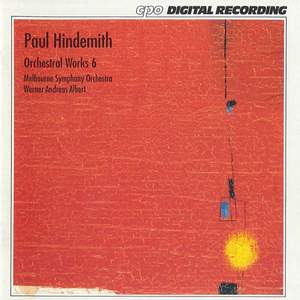Hindemith: Orchestral Works, Vol. 6 Product Image