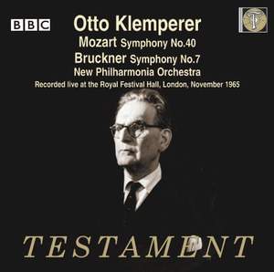 Otto Klemperer conducts Bruckner & Mozart