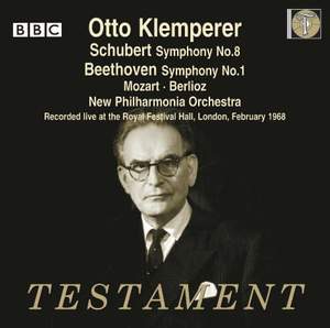 Otto Klemperer conducts Beethoven, Schubert, Berlioz & Mozart