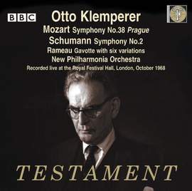Otto Klemperer conducts Mozart, Schumann and Rameau