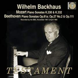 Backhaus plays Mozart & Beethoven