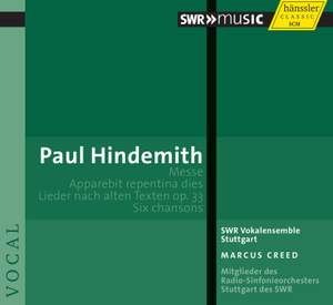 Hindemith: Messe, Six Chansons, Apparebit repentina dies