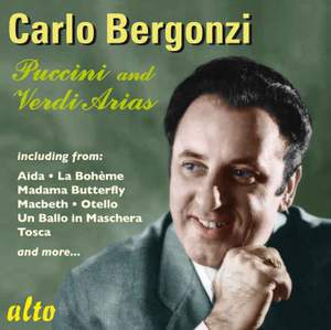 Carlo Bergonzi: Puccini & Verdi Arias & Duets Product Image