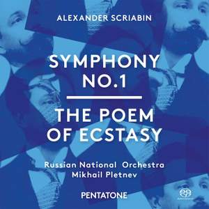 Scriabin: Symphony No. 1 & The Poem of Ecstasy Product Image