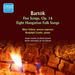 Bartók: Songs
