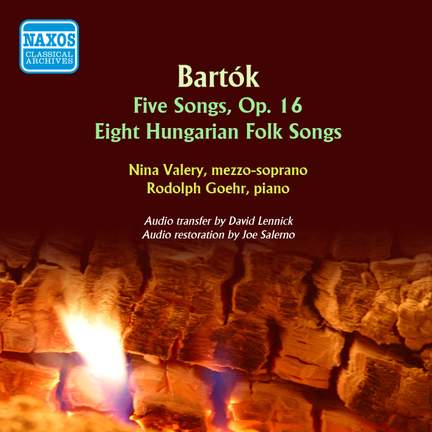 Bartók: Songs