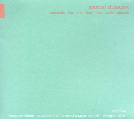 P Dusapin: Chamber Works