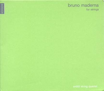 Maderna: Chamber Music