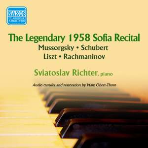 Sviatoslav Richter: The Legendary 1958 Sofia Recital