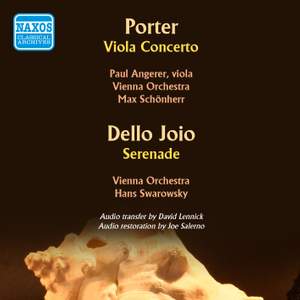 Quincy Porter: Concerto for Viola & Orchestra