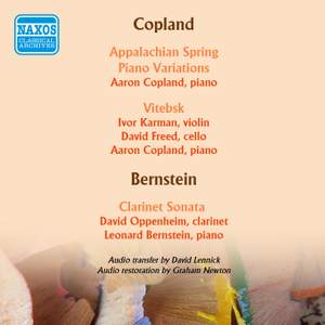 Aaron Copland & Leonard Bernstein play their works