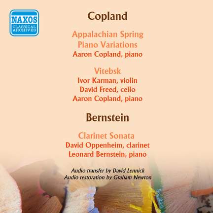Aaron Copland & Leonard Bernstein play their works