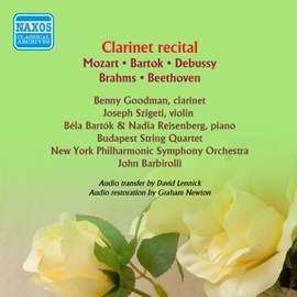 Clarinet Recital