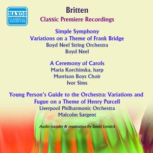 Britten: Classic Premiere Recordings