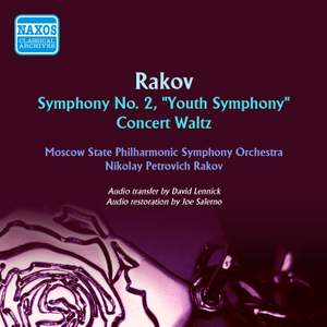 Rakov: Symphony No. 2, 'Youth Symphony'