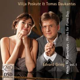 Grieg: Works For Piano Duo, Vol. 1