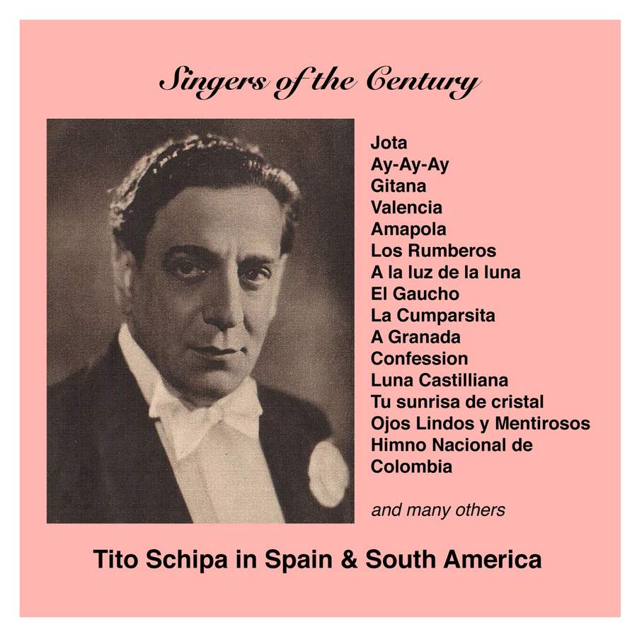 Tito Schipa: Opera Arias