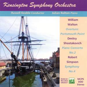 Kensington Symphony Orchestra plays Walton, Shostakovich and Simpson