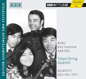 Tokyo String Quartet: Quartet Recital 1971