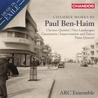 Music in Exile Vol. 1: Chamber Music by Paul Ben-Haim