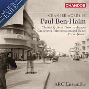 Music in Exile Vol. 1: Chamber Music by Paul Ben-Haim