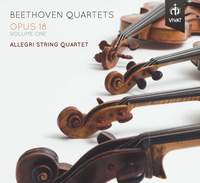 Beethoven: Quartets Opus 18, Volume 1