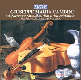 Giuseppe Maria Cambini: Six Flute Quintets