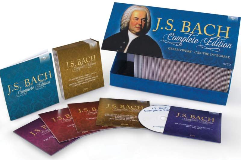 The Complete JS Bach (on 172 CDs) - Hänssler: 98620 - 172 CDs