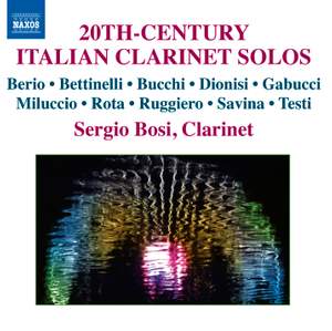 20th-Century Italian Clarinet Solos