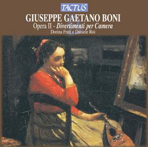 Giuseppe Gaetano Boni: Divertimenti per Camera
