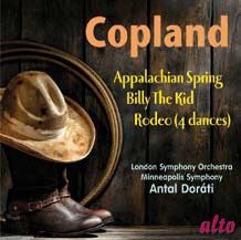 Copland: Appalachian Spring, Billy the Kid & Rodeo (4 Dance Episodes)