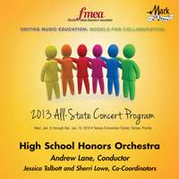 2013 Florida Music Educators Association (FMEA): High School Honors Orchestra