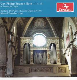 CPE Bach: 6 Sonatas for Organ