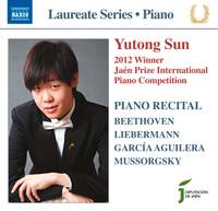 Piano Recital: Yutong Sun (2012 Winner Jaen Piano Competition)