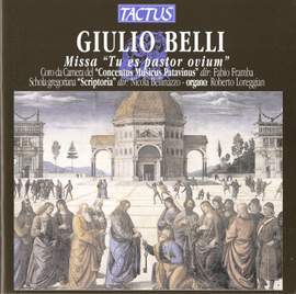 Belli, G: Missa 'Tu es pastor ovium'