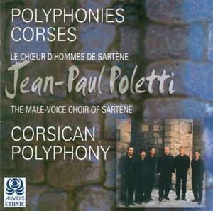 Choral Concert: Sartene Male Voice Choir - Poletti, J.-P. / Acquaviva, N. (Corsican Polyphony)