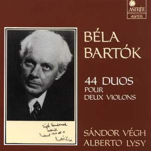 Bartók: 44 Duos for Two Violins, BB 104, Sz. 98