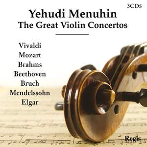 Yehudi Menuhin: The Great Violin Concertos Product Image