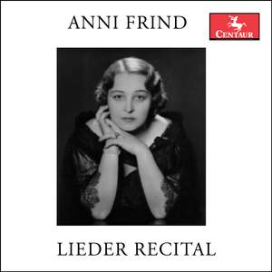 Anni Frind: Lieder Recital